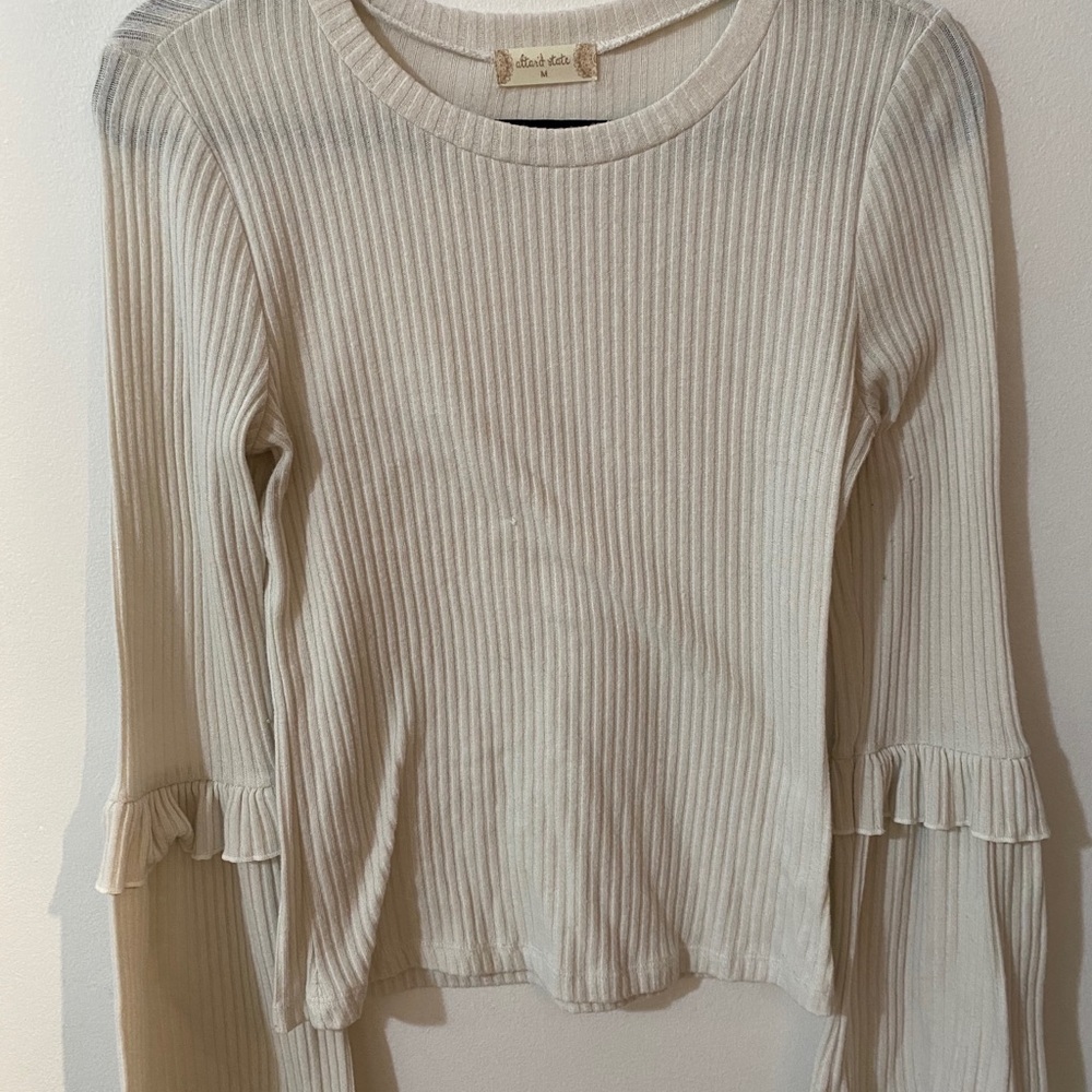 Flounce Sleeve Top